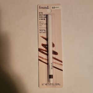 found. Brown Eye Defining Cream Liner With Sunflower Oil NIP